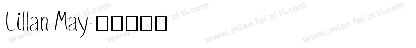 Lillan May字体转换